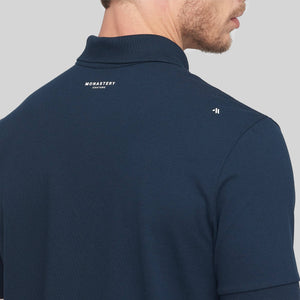 ENSA NAVY POLO | Monastery Couture