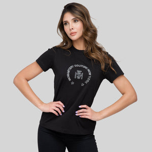 GALIAS BLACK T-SHIRT | Monastery Couture