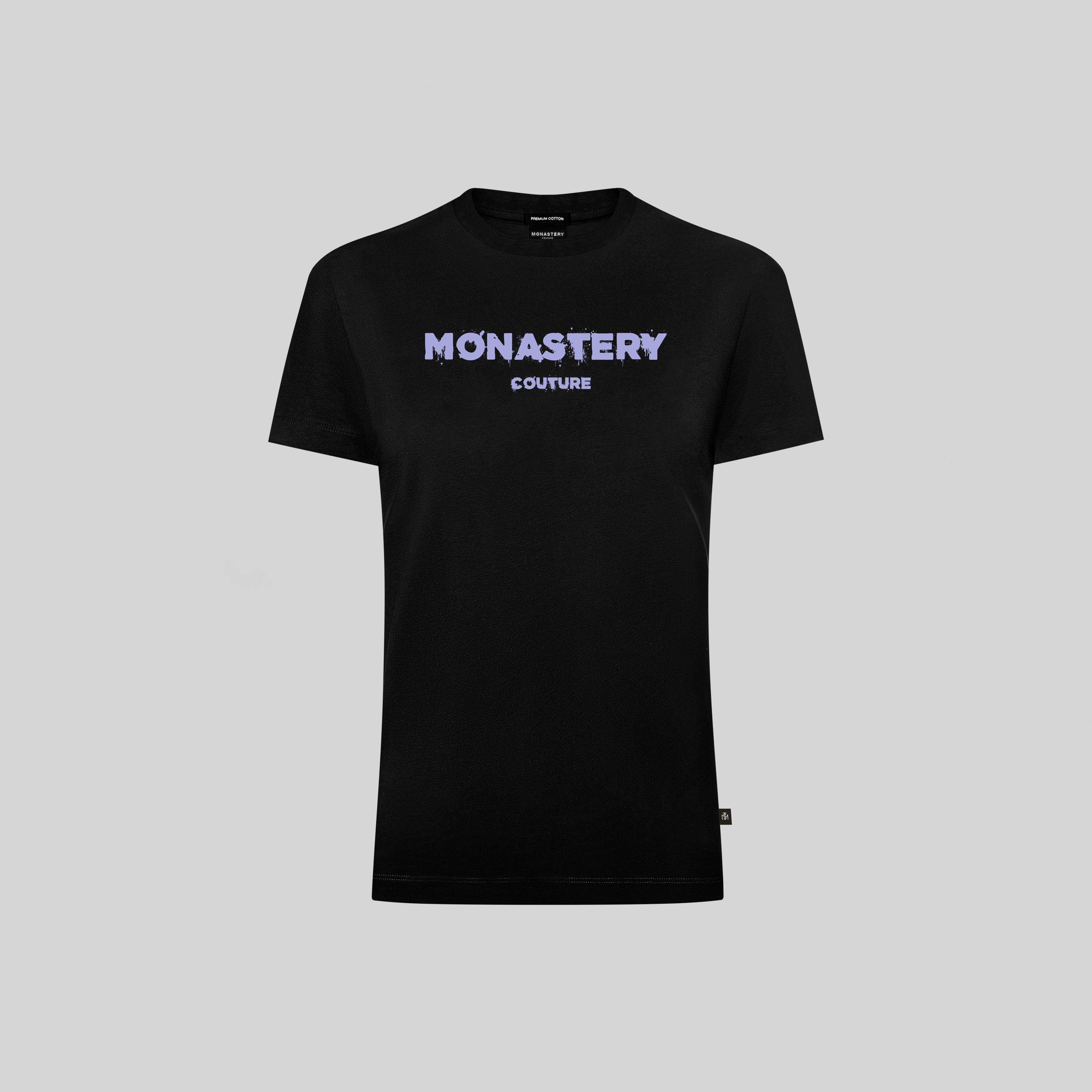 LARSA T-SHIRT BLACK | Monastery Couture