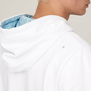 ONQUESTO WHITE HOODIE | Monastery Couture