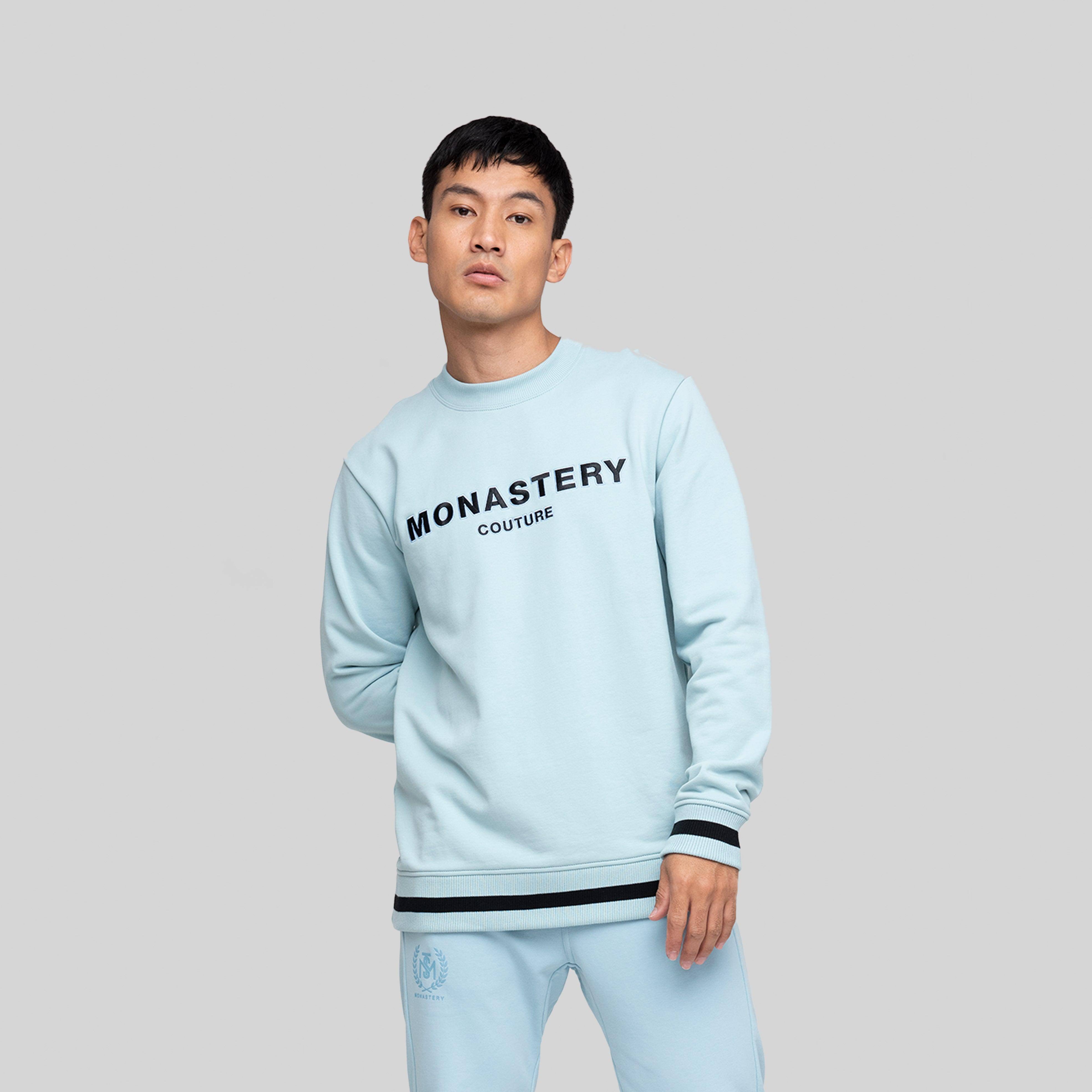 SERPENS BLUE SWEATSHIRTS | Monastery Couture