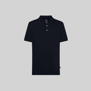 ZAID NAVY POLO | Monastery Couture